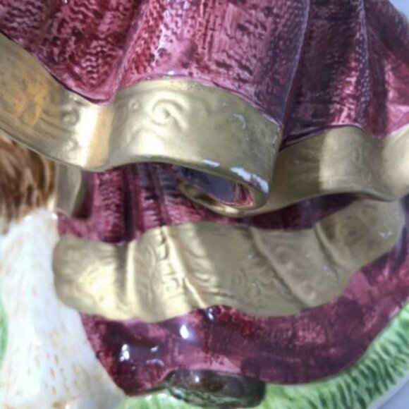 House of Lloyd Peaceful Kingdom Santa with Lion Music Box Christmas Holiday - Picture 9 of 12